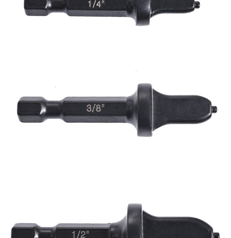 Hexagonal Handle Reamer Air Conditioner Copper Tube Trumpet Electric Pipe Expander Set Electric Hand Drill Rotary Tool Casing Roller
