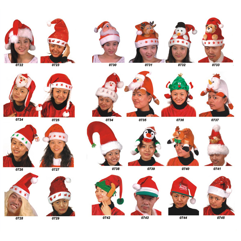Carnival Hat Christmas Tree Shape Face-Revealing Hat Holiday Party Stage Camouflage Christmas Tree Hat