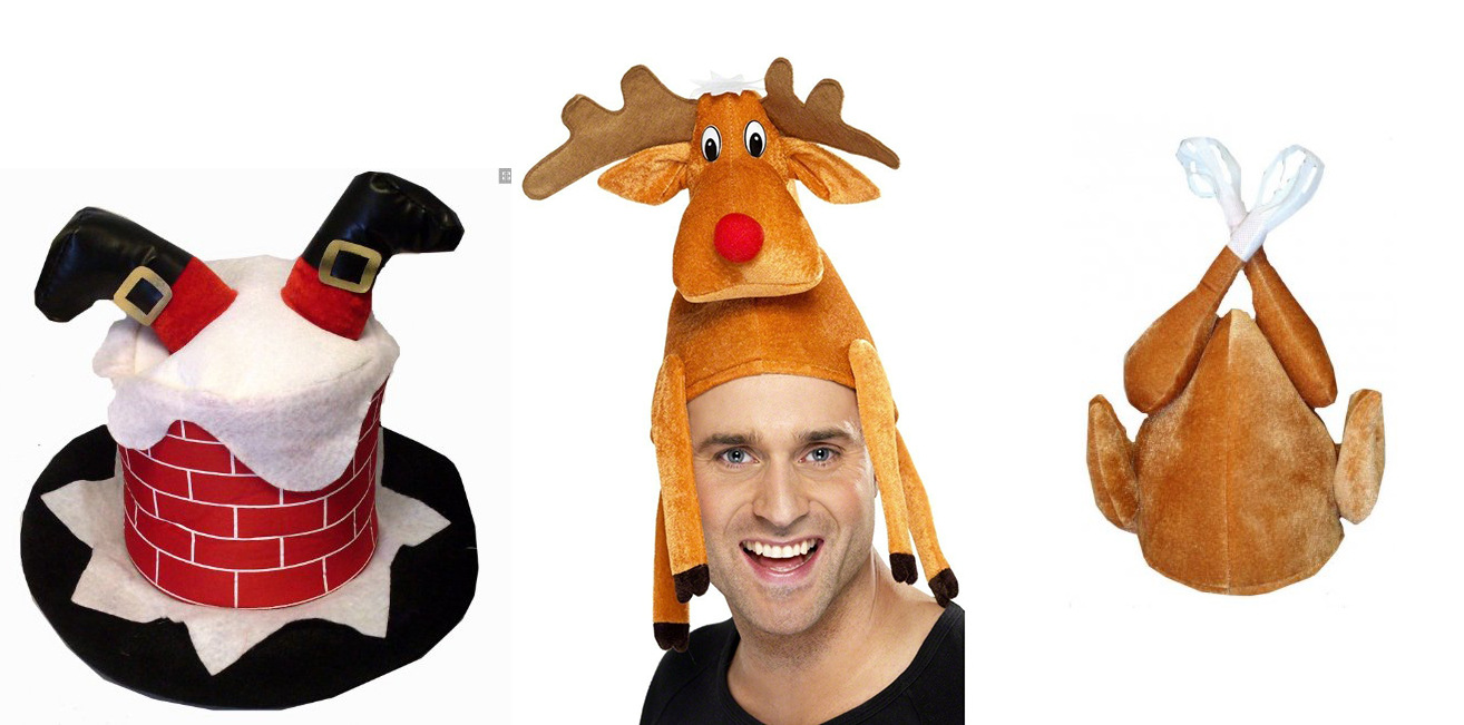Carnival Hat Christmas Tree Shape Face-Revealing Hat Holiday Party Stage Camouflage Christmas Tree Hat