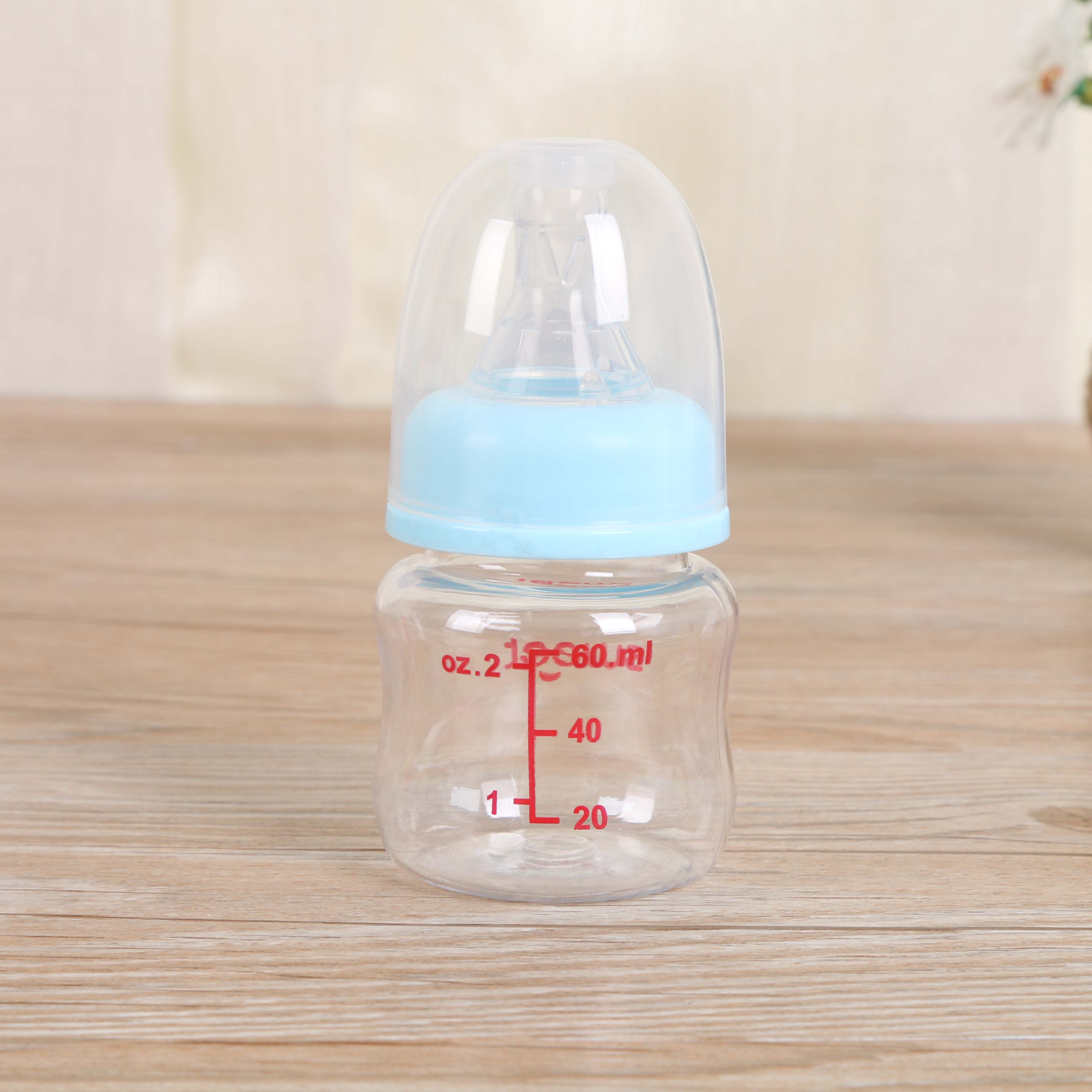 Neonatal bottle newborn baby wide caliber anti - drop mini trumpet 60 ml drinking milk bottle