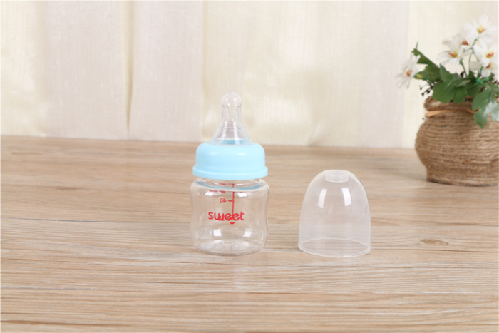 Neonatal bottle newborn baby wide caliber anti - drop mini trumpet 60 ml drinking milk bottle