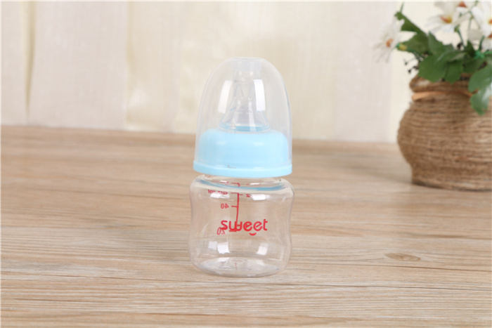 Neonatal bottle newborn baby wide caliber anti - drop mini trumpet 60 ml drinking milk bottle