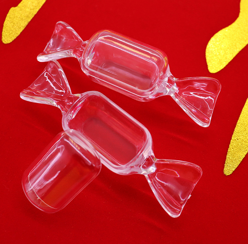 High Transparent PS Small Candy Storage Box Earrings Necklace Ring Small Things Castle High Transparent PS Small Candy Storage Box Earrings Necklace Ring Small Things Castle