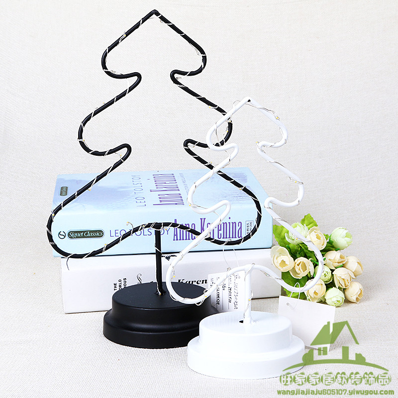 Creative Christmas tree lamp Decoration living room home room decorations crafts
