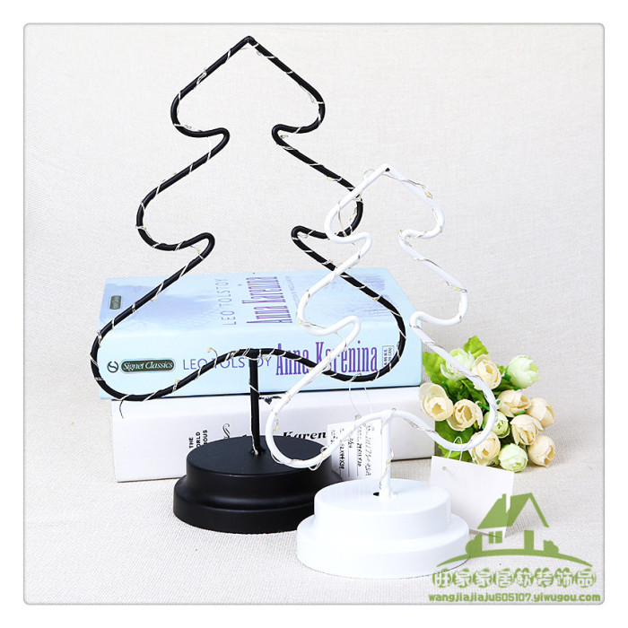 Creative Christmas tree lamp Decoration living room home room decorations crafts