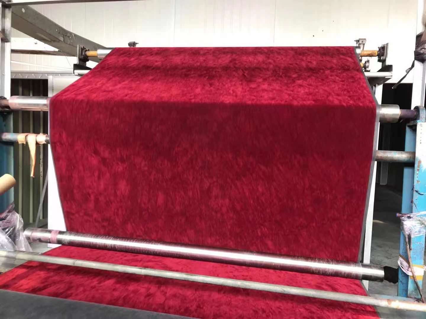 Factory in Stock Flocking Cloth Short Plush Jewelry Box Jewelry Box Ring Gift Box Lining Cloth Self-Adhesive Velvet Fabric
