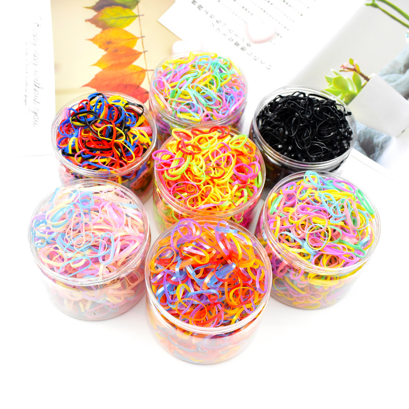 Children's Hair String Disposable Rubber Band Girls' Baby Forced to Box Little Hair Ring Hair Friendly String Wholesale Children's Hair String Disposable Rubber Band Girls' Baby Forced to Box Little Hair Ring Hair Friendly String Wholesale