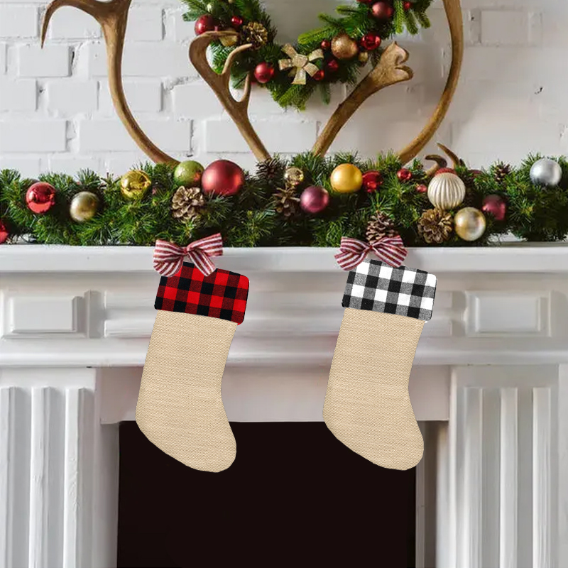 Christmas Boots Christmas Socks Christmas Tree Pendant Decoration Christmas Decoration Gift Bag Imitation Linen Christmas Boots Christmas Socks Christmas Tree Pendant Decoration Christmas Decoration Gift Bag Imitation Linen