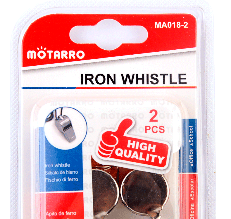Motarro Iron Whistle MA018-2 Motarro Iron Whistle MA018-2