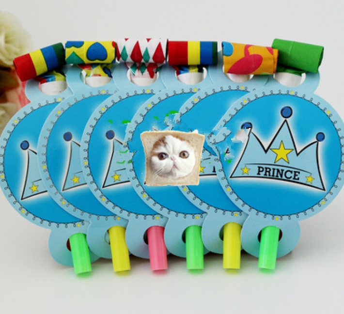 Birthday toys blowing dragon blowing party fashion fancy whistle creative fashion