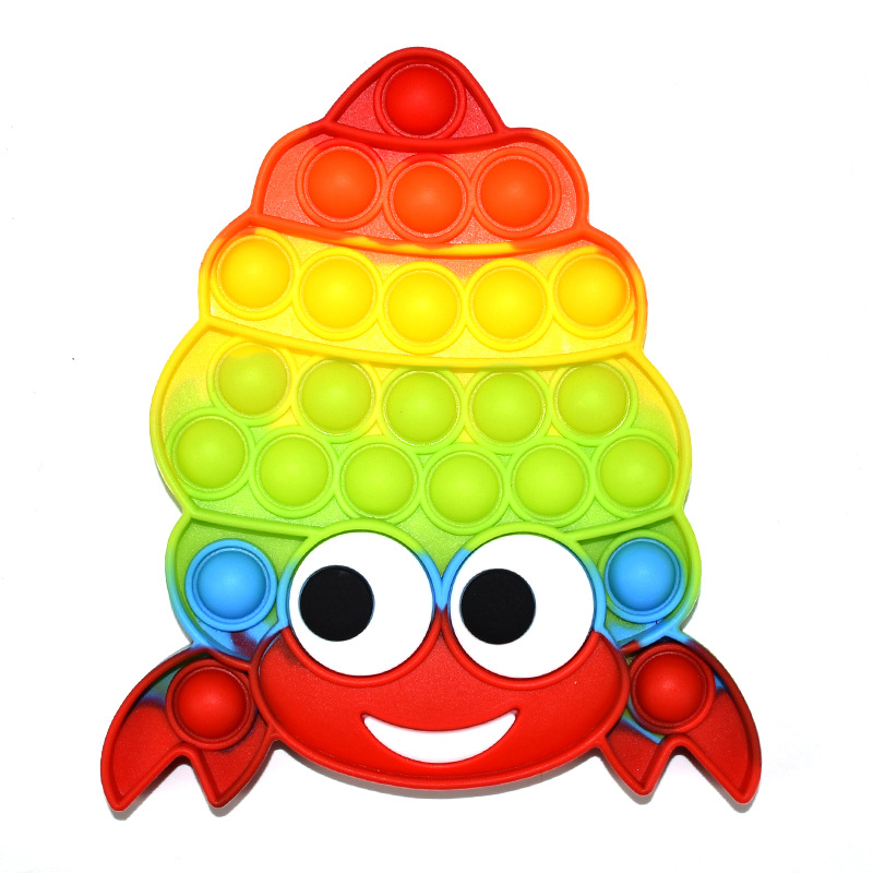 Christmas Rat Killer Pioneer Silicone Children&#039;s Desktop Press Gift Box Educational Toys Hermit Crab Rat Killer Pioneer