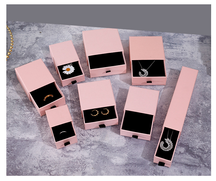 Drawer Jewellery Box Ornament Earrings Box Ring Earrings Paper Box Pendant Necklace Bracelet Gift Box Drawer Jewellery Box Ornament Earrings Box Ring Earrings Paper Box Pendant Necklace Bracelet Gift Box