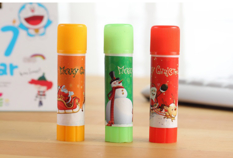 Christmas Small Gift Stationery Nine-Piece Set Santa Claus Pencil Combination Practical Stationery Set Pupil Prize