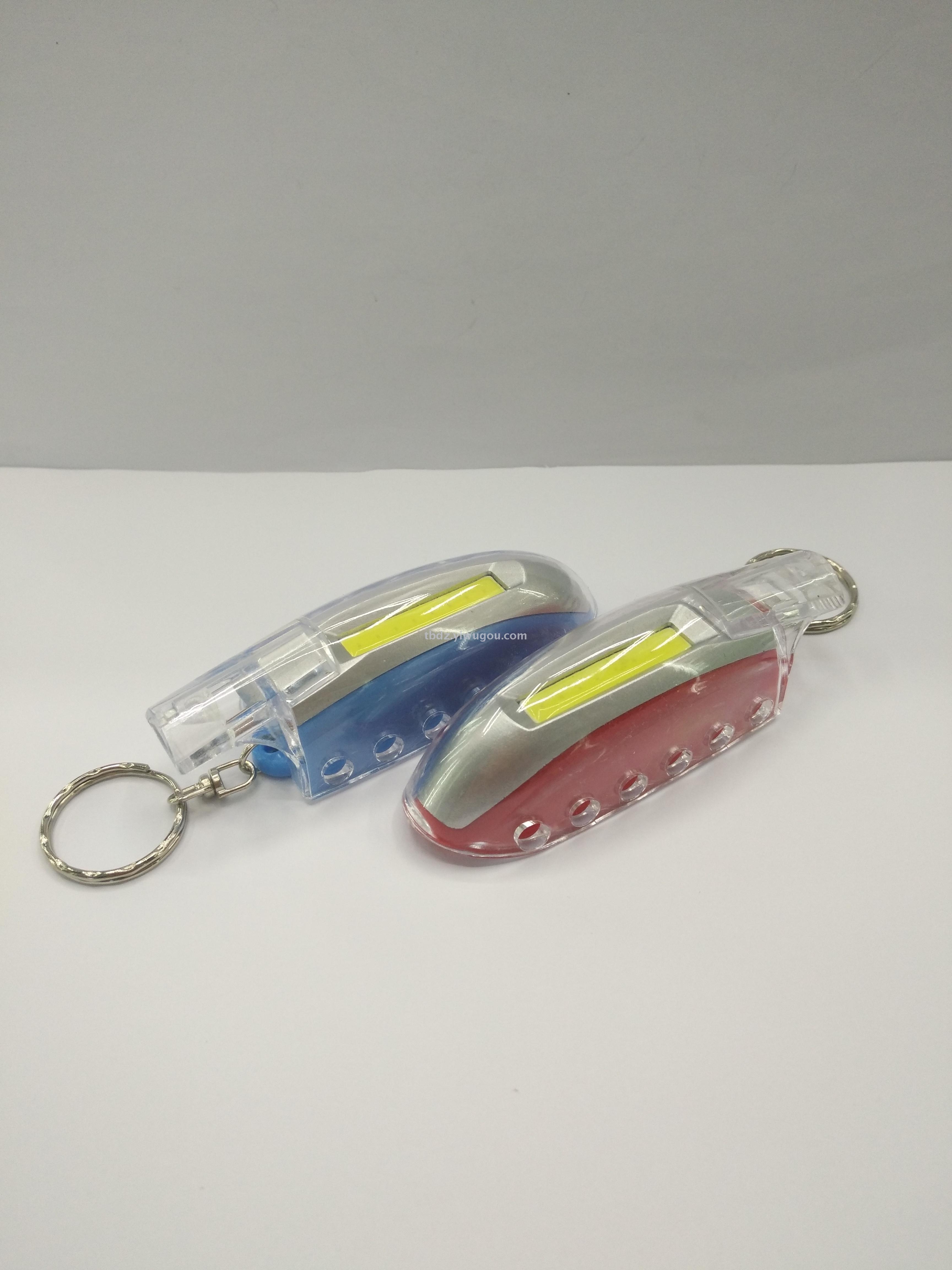 Hot new COB whistle lamp, backpack lamp, neck lamp, key lamp, small flashlight