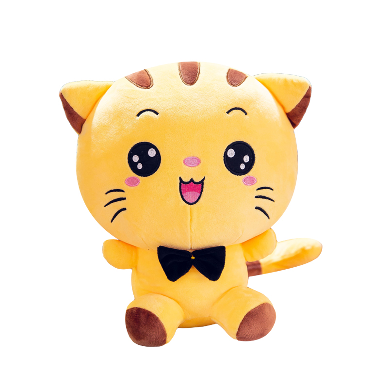 Fluffy Toy Cat Doll Christmas Toy Amazon Doll Cat Doll Gift cute throw pillowYouTube toyYouTube toy