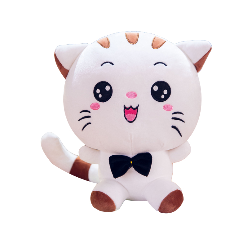 Fluffy Toy Cat Doll Christmas Toy Amazon Doll Cat Doll Gift cute throw pillowYouTube toyYouTube toy