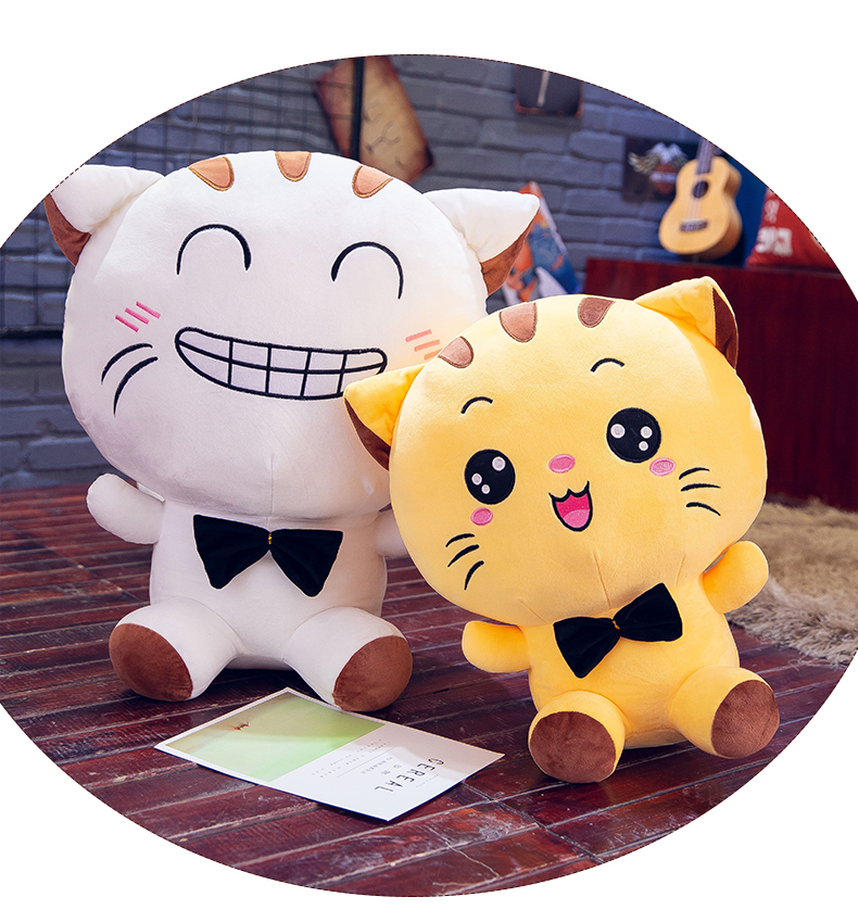 Fluffy Toy Cat Doll Christmas Toy Amazon Doll Cat Doll Gift cute throw pillowYouTube toyYouTube toy