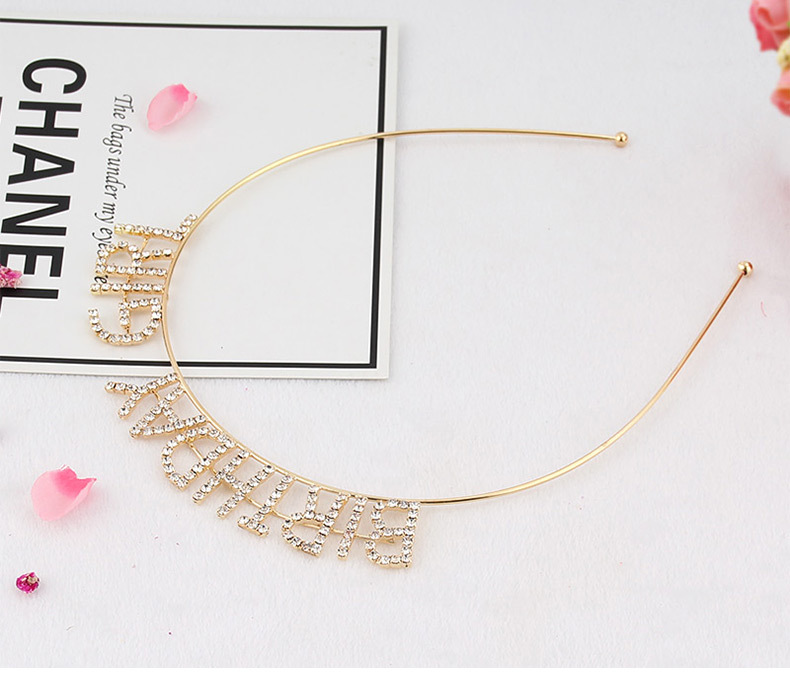 Birthday Girl CROWN claw chain hair band girl's birthday crown headdress Birthday Girl CROWN claw chain hair band girl's birthday crown headdress