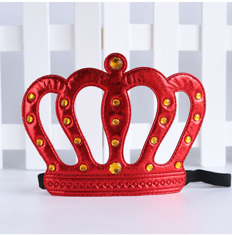 Halloween King Crown Baby Full-Year Birthday Arrangement Glossy Silk Crown Makeup Clothing Prop Party Supplies