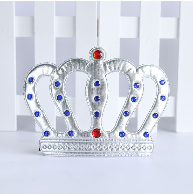 Halloween King Crown Baby Full-Year Birthday Arrangement Glossy Silk Crown Makeup Clothing Prop Party Supplies