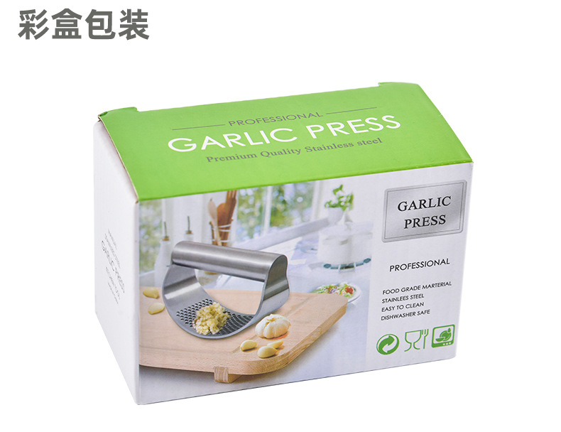 Steel Garlic Masher ThreePiece Set Color Box Package Garlic Grinder Meshed Garlic Device Ring Manual Garlic Press Steel Garlic Masher ThreePiece Set Color Box Package Garlic Grinder Meshed Garlic Device Ring Manual Garlic Press