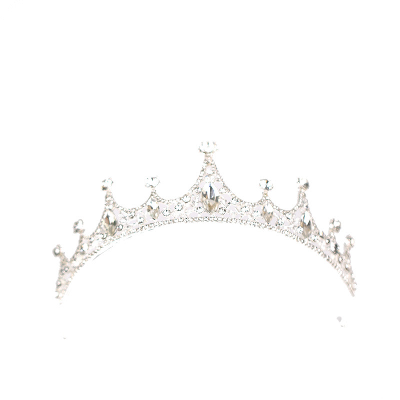 Bridal Headdress Princess Crown Internet Celebrity Same Birthday Mori Fairy Beautiful Rhinestone Crown Wedding Dress Wedding Fairy Headdress