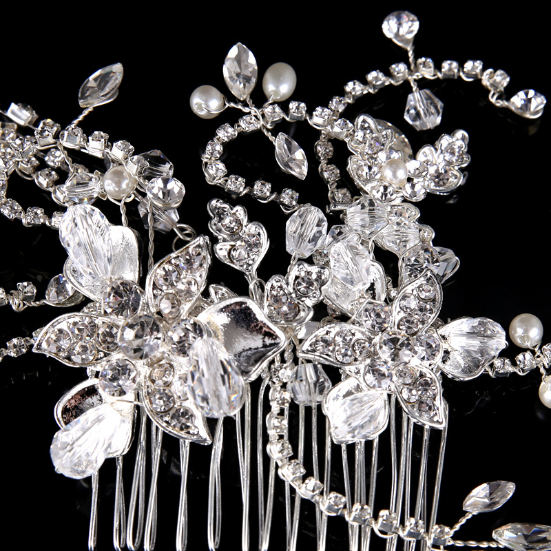 Bridal Headdress Princess Crown Internet Celebrity Same Birthday Mori Fairy Beautiful Rhinestone Crown Wedding Dress Wedding Fairy Headdress