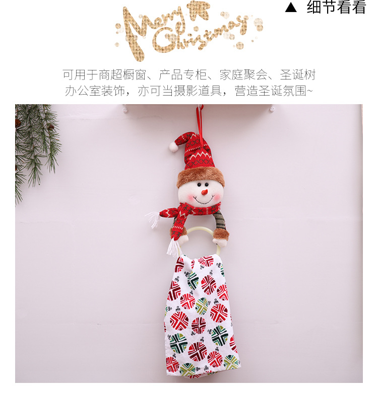 Foreign Trade Popular Style Christmas Decoration Supplies Christmas Clothes Napkin Ring Home Pendant Towel Ring Creative Dress-up