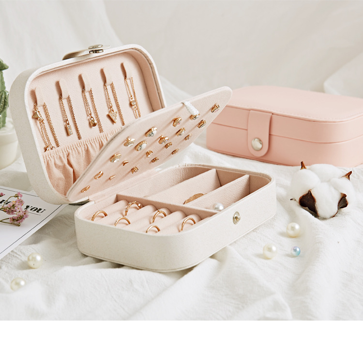 Hap Fresh Simple Girl Series Stud Display Jewelry Box Earring Ring Jewelry Storage Box Wholesale Hap Fresh Simple Girl Series Stud Display Jewelry Box Earring Ring Jewelry Storage Box Wholesale