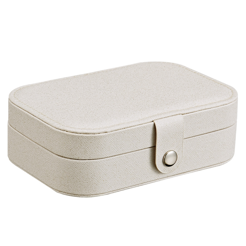 Hap Fresh Simple Girl Series Stud Display Jewelry Box Earring Ring Jewelry Storage Box Wholesale