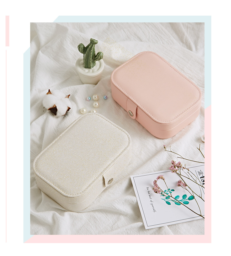 Hap Fresh Simple Girl Series Stud Display Jewelry Box Earring Ring Jewelry Storage Box Wholesale Hap Fresh Simple Girl Series Stud Display Jewelry Box Earring Ring Jewelry Storage Box Wholesale