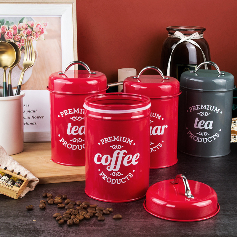 Sealed Cans Milk Powder Can Coffee Pot Tea Cans Ins Style Candy Box Mask Powder Cans MoistureProof with Seal Ring Sealed Cans Milk Powder Can Coffee Pot Tea Cans Ins Style Candy Box Mask Powder Cans MoistureProof with Seal Ring