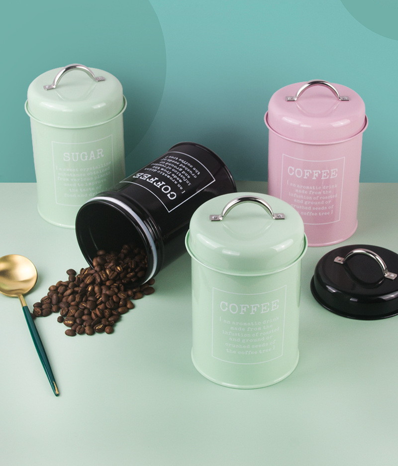 Sealed Cans Milk Powder Can Coffee Pot Tea Cans Ins Style Candy Box Mask Powder Cans MoistureProof with Seal Ring Sealed Cans Milk Powder Can Coffee Pot Tea Cans Ins Style Candy Box Mask Powder Cans MoistureProof with Seal Ring