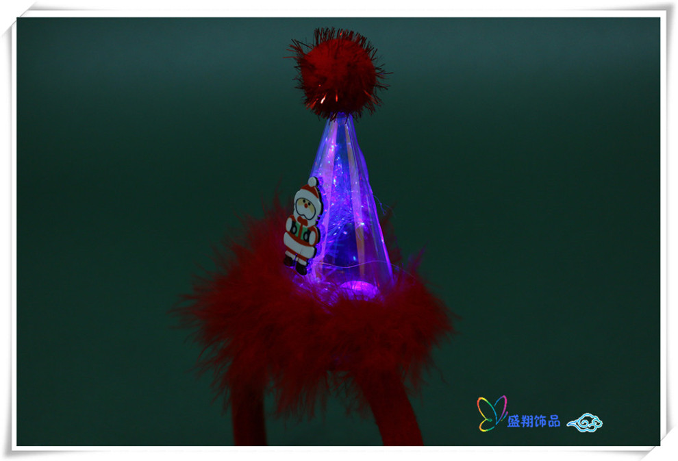 Christmas Children's Gift Dress up Hairband Decoration Luminous Antlers Headband Hair Accessory Small Gift Christmas Children's Gift Dress up Hairband Decoration Luminous Antlers Headband Hair Accessory Small Gift