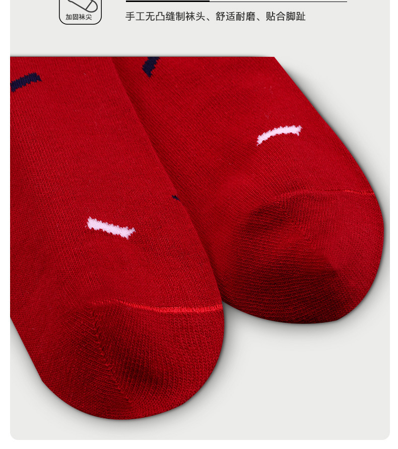 Langsha Christmas Socks Women's Mid-Calf Length Sock Autumn and Winter Cute Cartoon Stockings Christmas Gift Box Thick Cotton Socks