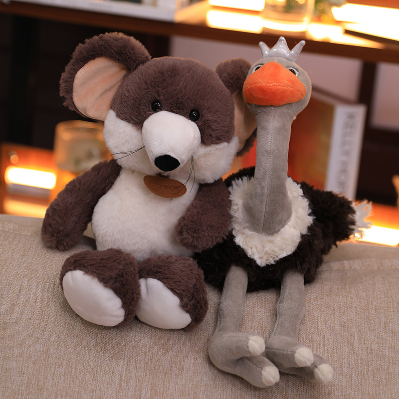 Factory Direct Sales One Piece Dropshipping Cute Crown Doll Plush Toys Children Doll for Boys and Girls Birthday Gift
