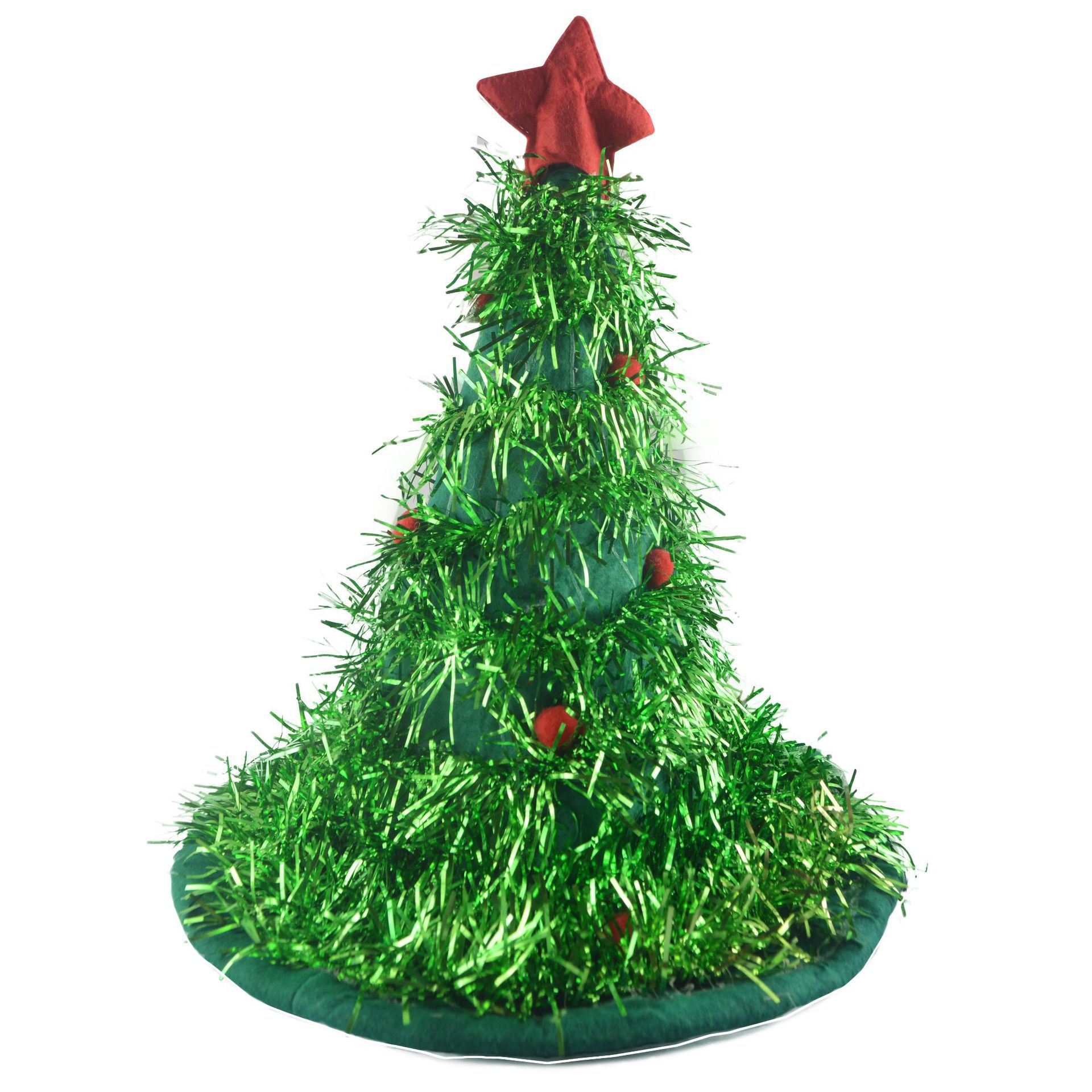 Christmas Christmas Tree Hat Christmas Tree Hat Christmas Rubia Cordifolia L. Hat Halloween Party Dress up Props Hat Headdress