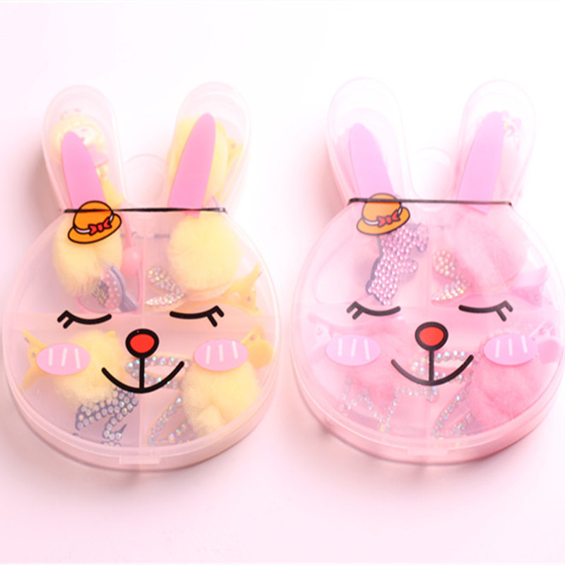 Children's hair set baby hairpin hair rope birthday crown gift box children gift Children's hair set baby hairpin hair rope birthday crown gift box children gift