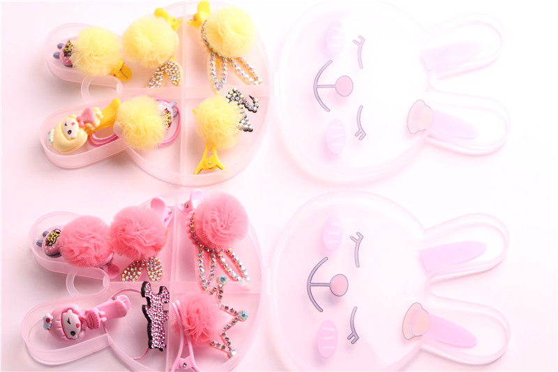 Children's hair set baby hairpin hair rope birthday crown gift box children gift Children's hair set baby hairpin hair rope birthday crown gift box children gift