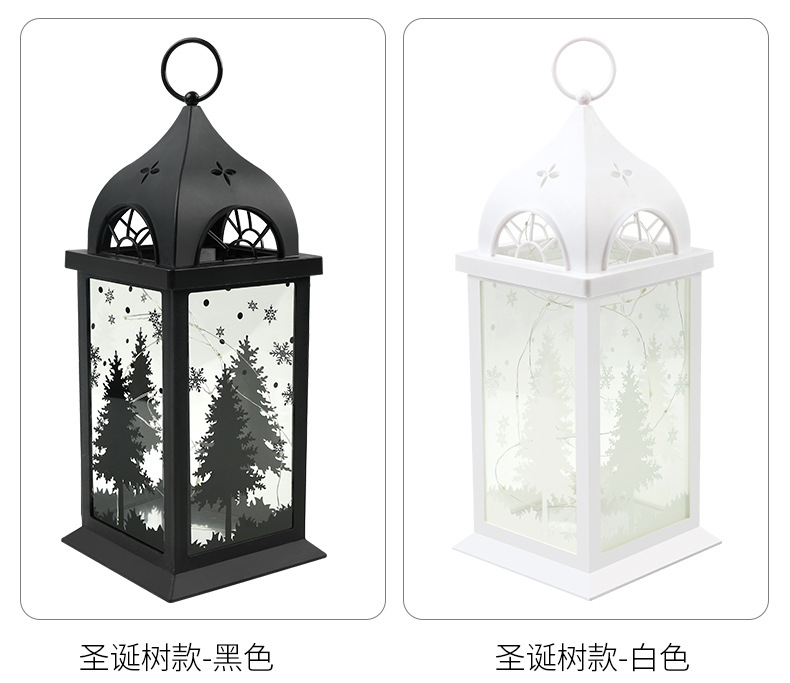 Christmas Luminescent Lamp Ornaments Luminous Portable Storm Lantern Bar Showcase Restaurant Shopping Mall Decoration Dress up Props Wholesale Christmas Luminescent Lamp Ornaments Luminous Portable Storm Lantern Bar Showcase Restaurant Shopping Mall Decoration Dress up Props Wholesale