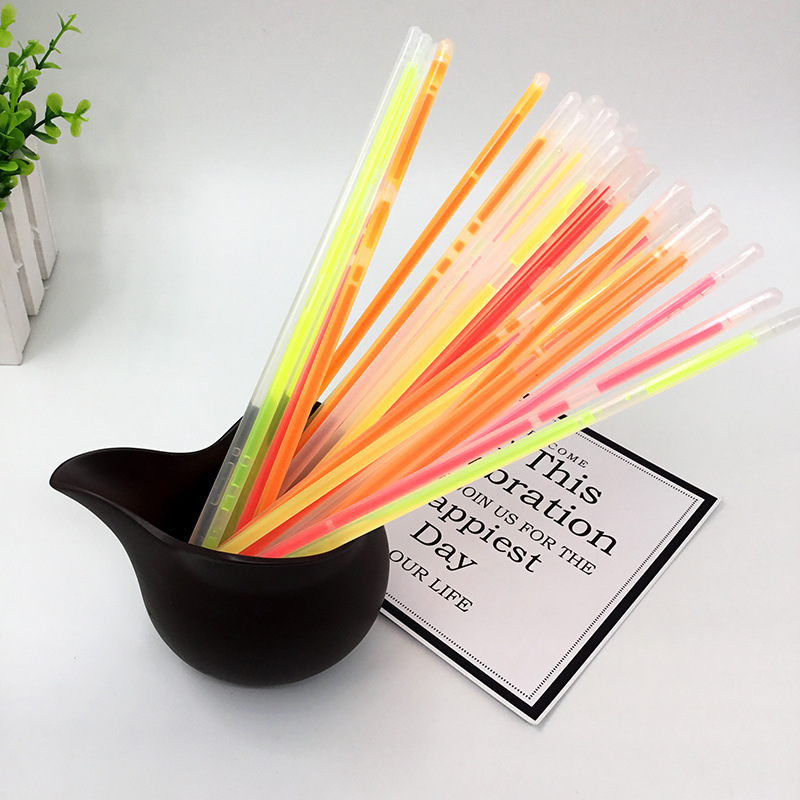 Festival Cheer Gadgets Chemical Fluorescent Stick Fluorescent Bracelet Seller Send Connector Concert Props Luminous Stick