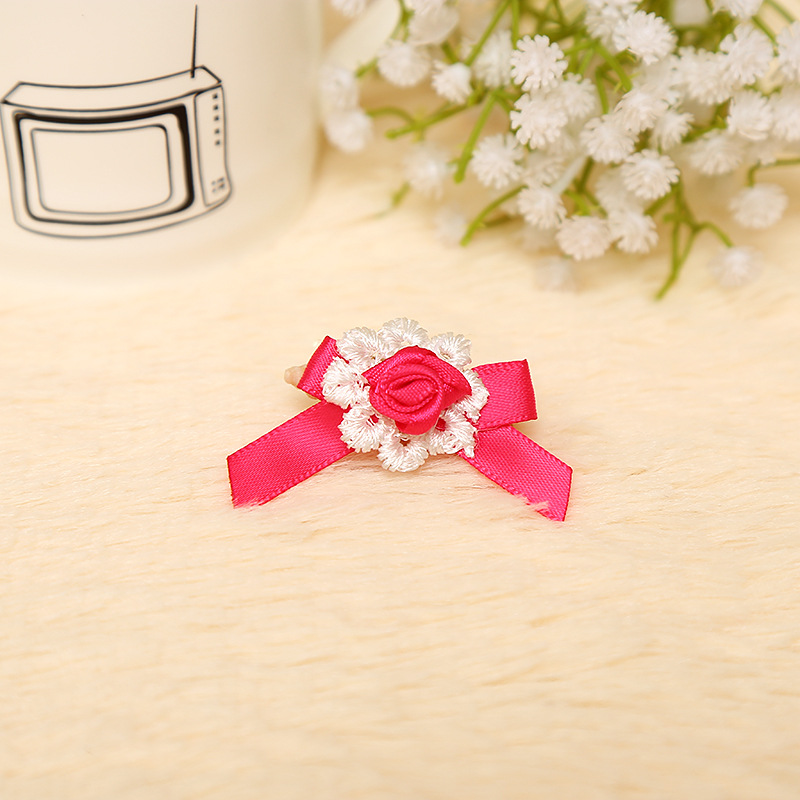 Wide swallowtail bow clothing accessories invitation card decoration pet accessories wholesale