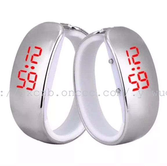 Electroplating LED luminous Bracelet students watch fashion Electroplating LED luminous Bracelet students watch fashion