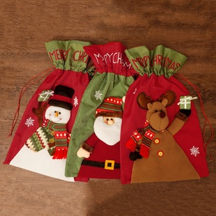 Christmas Gift Socks Adult Christmas Children Candy Socks Christmas Tree Hanging Decoration Scene Dress up Home Party Decoration