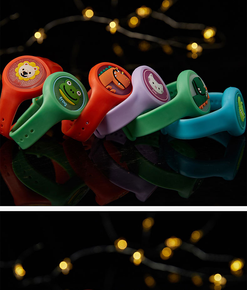 Children's Anti Mosquito Cartoon Flash Luminous Mosquito Repellent Bracelet & Watch Stickers Adults and Children Summer Outdoor Carry Artifact Children's Anti Mosquito Cartoon Flash Luminous Mosquito Repellent Bracelet & Watch Stickers Adults and Children Summer Outdoor Carry Artifact