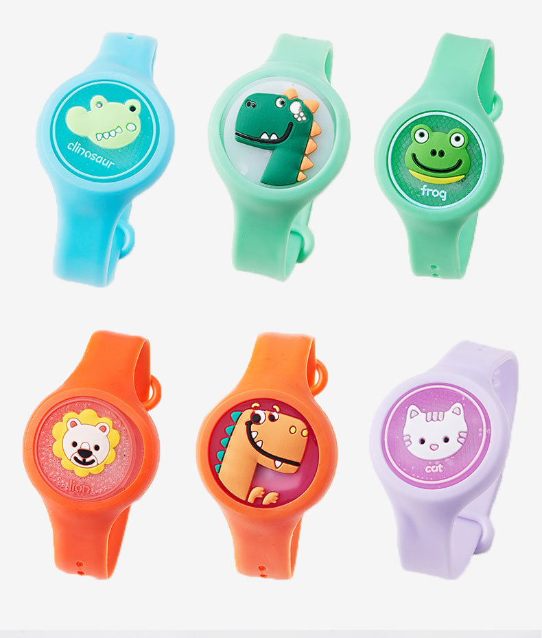 Children's Anti Mosquito Cartoon Flash Luminous Mosquito Repellent Bracelet & Watch Stickers Adults and Children Summer Outdoor Carry Artifact Children's Anti Mosquito Cartoon Flash Luminous Mosquito Repellent Bracelet & Watch Stickers Adults and Children Summer Outdoor Carry Artifact