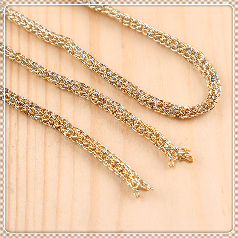 Gold and Silver Thread Clothing Tag Card Pendant Gift Bag Wedding Invitation Card Hang Rope Liquor Licensing Inelastic Thread