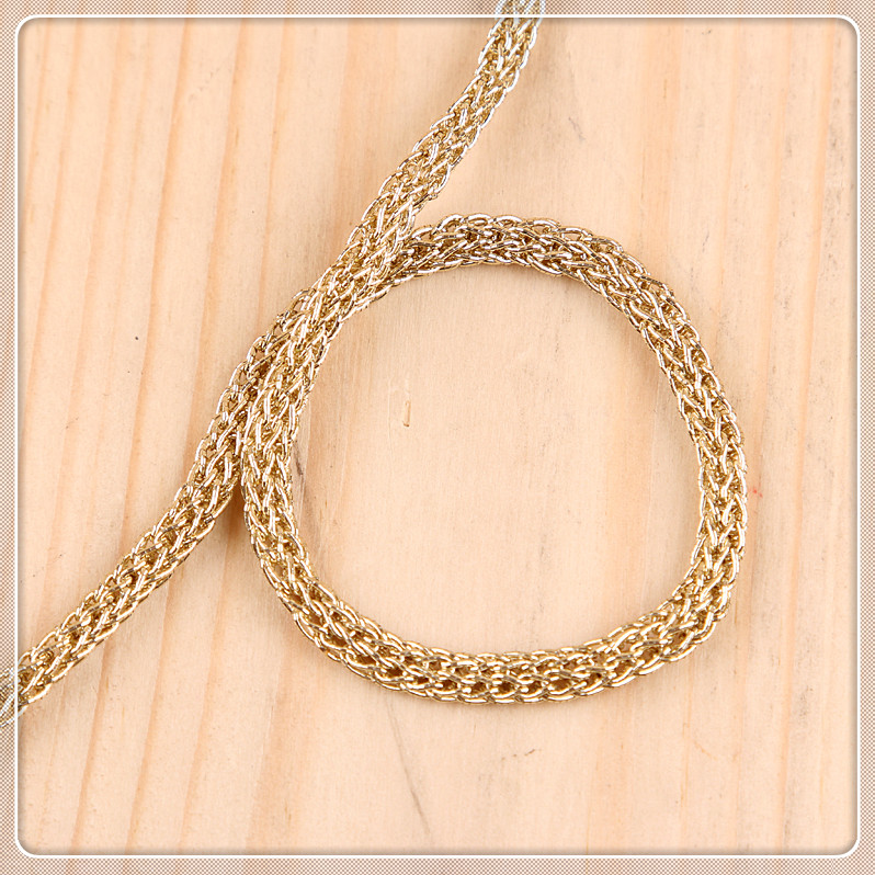 Gold and Silver Thread Clothing Tag Card Pendant Gift Bag Wedding Invitation Card Hang Rope Liquor Licensing Inelastic Thread Gold and Silver Thread Clothing Tag Card Pendant Gift Bag Wedding Invitation Card Hang Rope Liquor Licensing Inelastic Thread