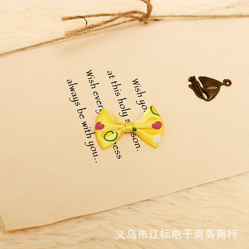 Can be customized wide swallowtail bow clothing accessories invitation card decoration pet accessories wholesale Can be customized wide swallowtail bow clothing accessories invitation card decoration pet accessories wholesale