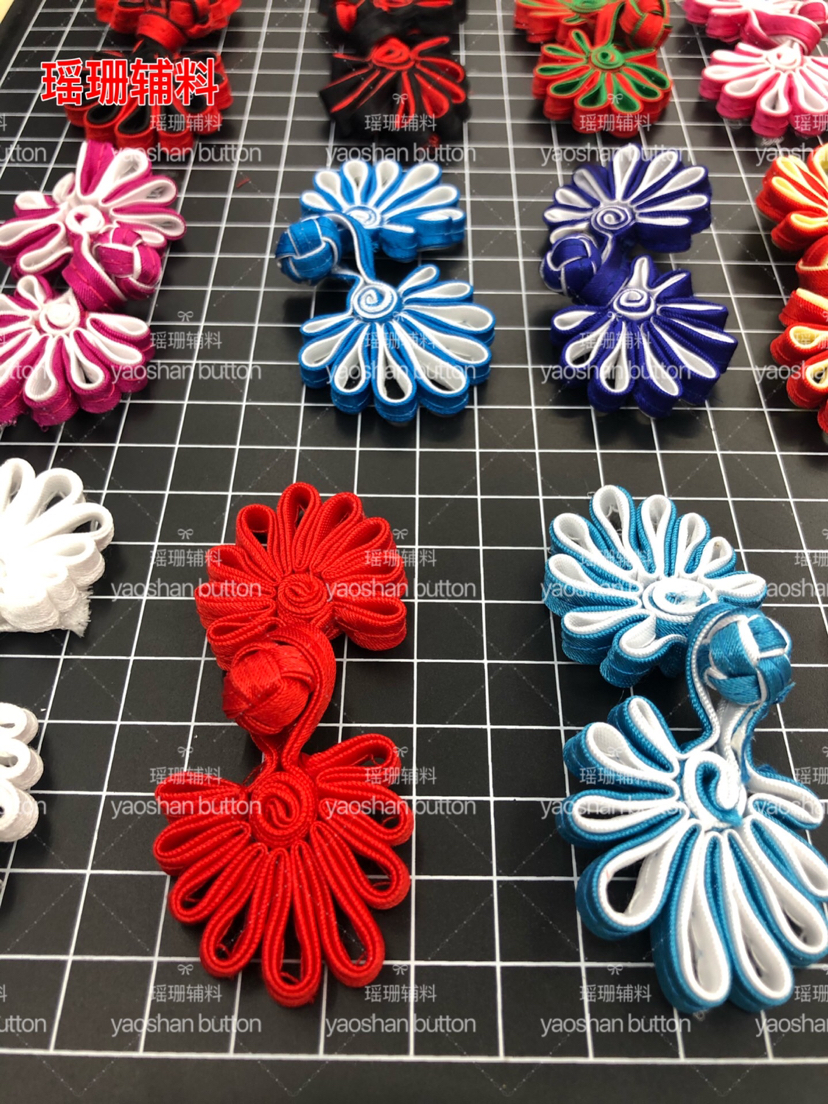 Buckle. Cheongsam Button. Chinese Knot Wedding Invitation Accessories. Tang Costume Han Costume